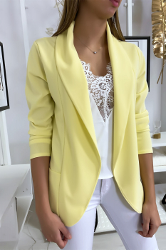 Blazer secretaire Jaune