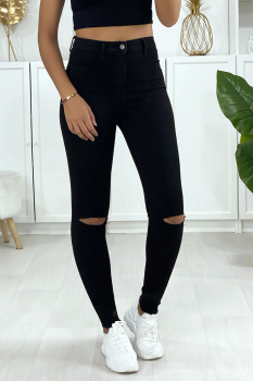 Jeans slim fashion Noir