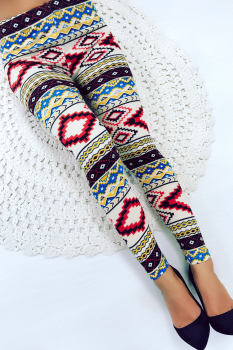 Legging à motif 