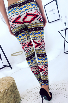 Legging à motif 