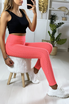 Legging de sport fashion Corail