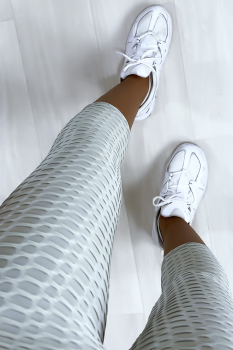 Legging mi longue sportive Gris