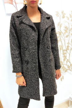 Manteau chaud Anthracite