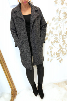 Manteau chaud Anthracite