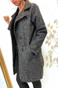 Manteau chaud Anthracite