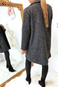 Manteau chaud Anthracite