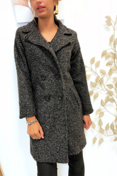 Manteau chaud Anthracite