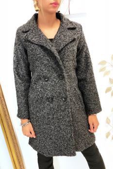 Manteau chaud Anthracite