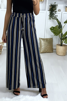 Pantalon ample à rayure tendance Royal