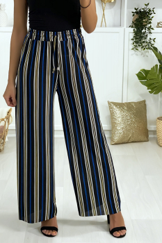 Pantalon ample à rayure tendance Royal
