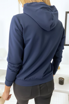 Pull sweat marine logo Tik Tok
