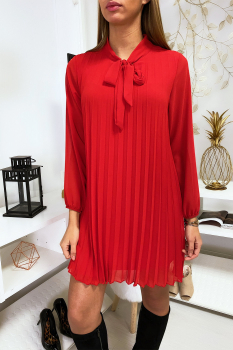 Robe frison Rouge