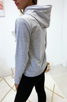 Sweat tendance La casa de papel Gris