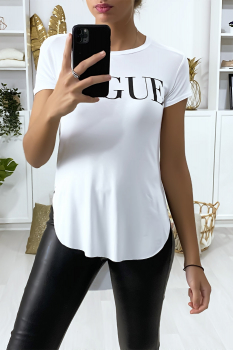 T-shirt VOGUE Blanc