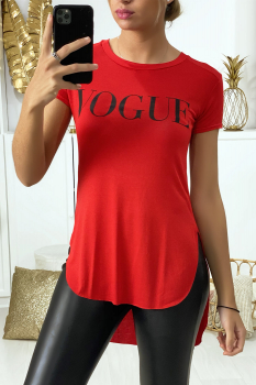 T-shirt VOGUE Rouge