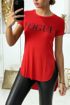 T-shirt VOGUE Rouge