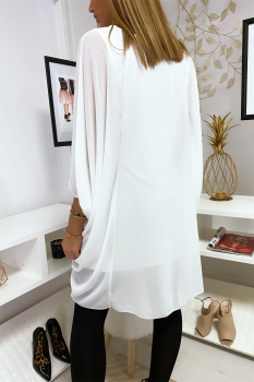 Tunique fluide Blanc